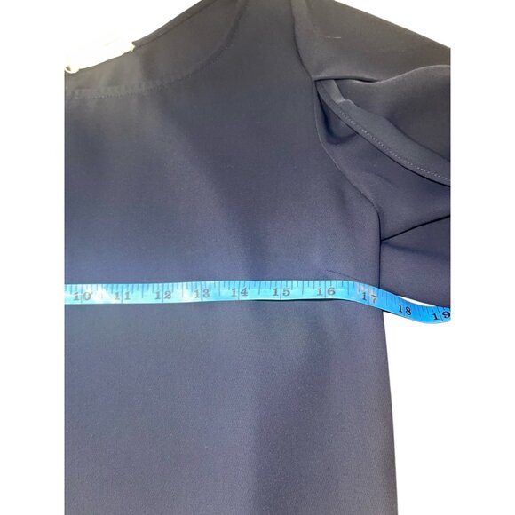 Ingrid & Isabel Navy Tulip Sleeve Elegant Maternity Dress Size Medium - Picture 8 of 11